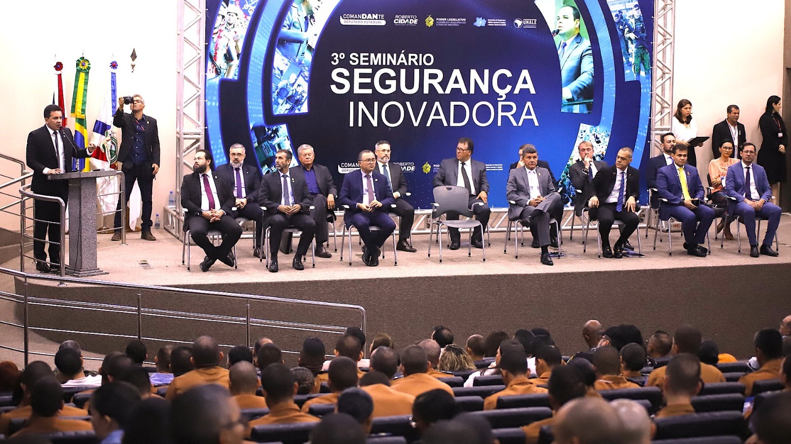 Evento na Aleam debate crime organizado e políticas de segurança pública