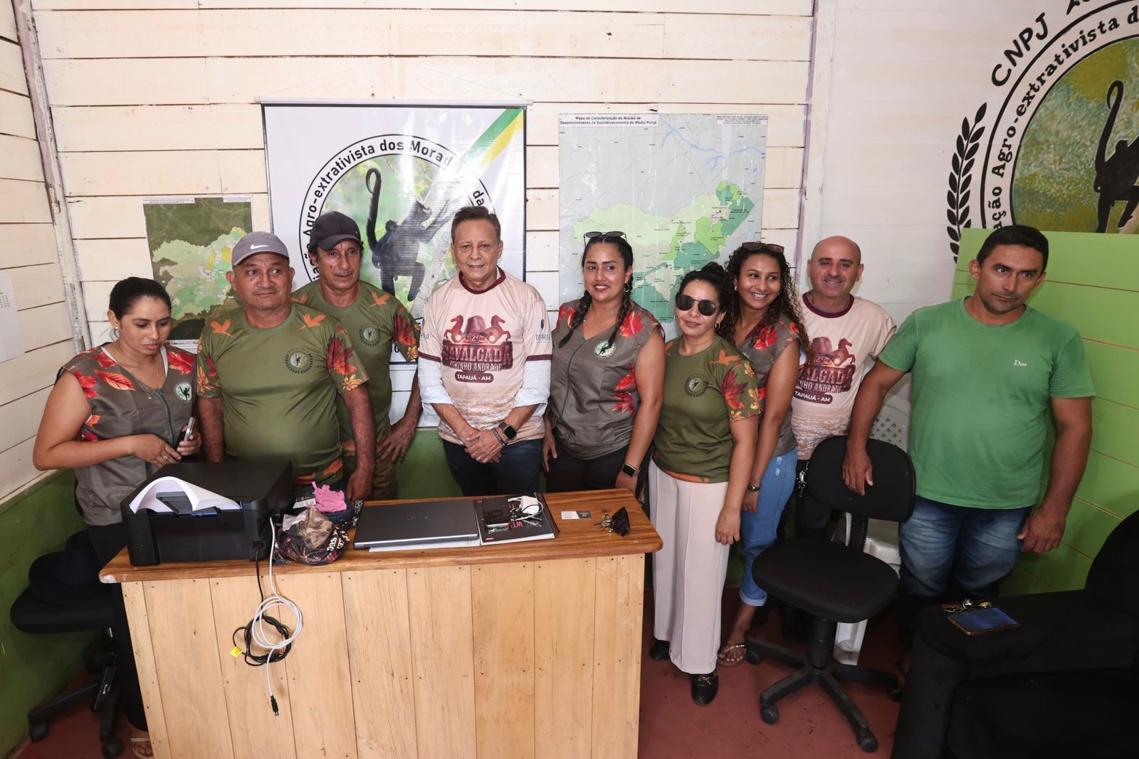 Visita de Presidente da ALEAM fortalece setor extrativista no Amazonas