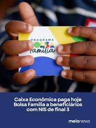 Calendário Bolsa Família: veja pagamento para NIS final 3