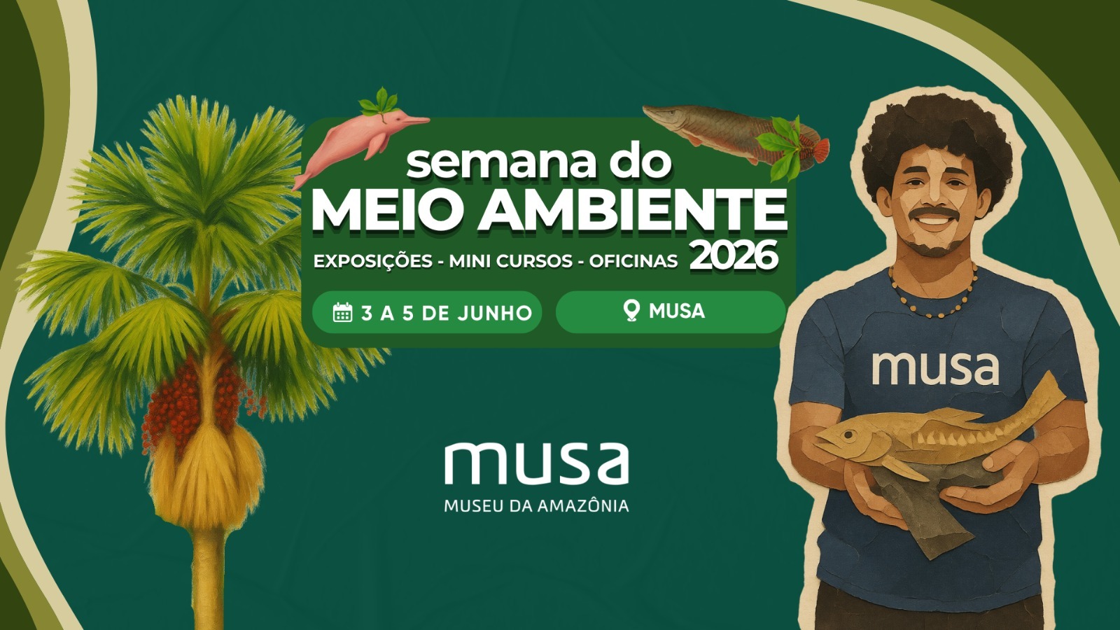 Observação da fauna é atração da Semana do Meio Ambiente