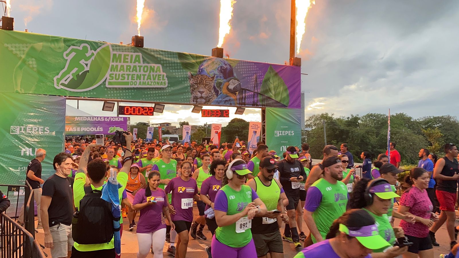 Distribuição de mudas faz parte da programação da Meia Maratona Verde