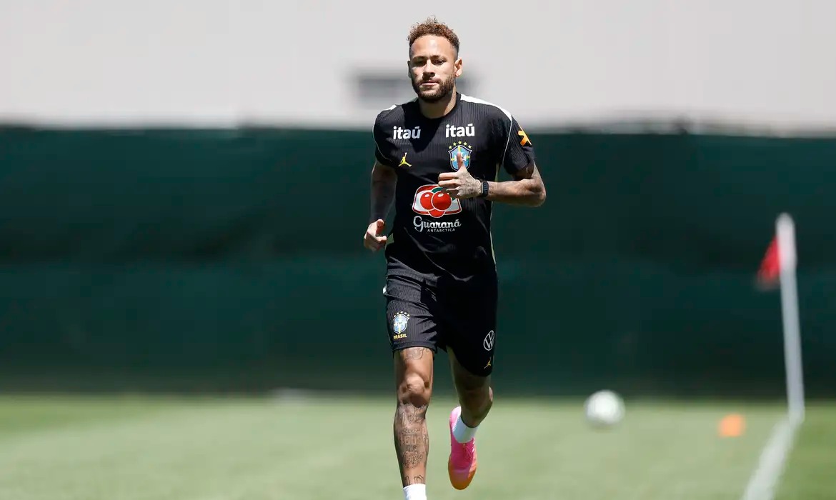Neymar treino seleção mostra ritmo gradual