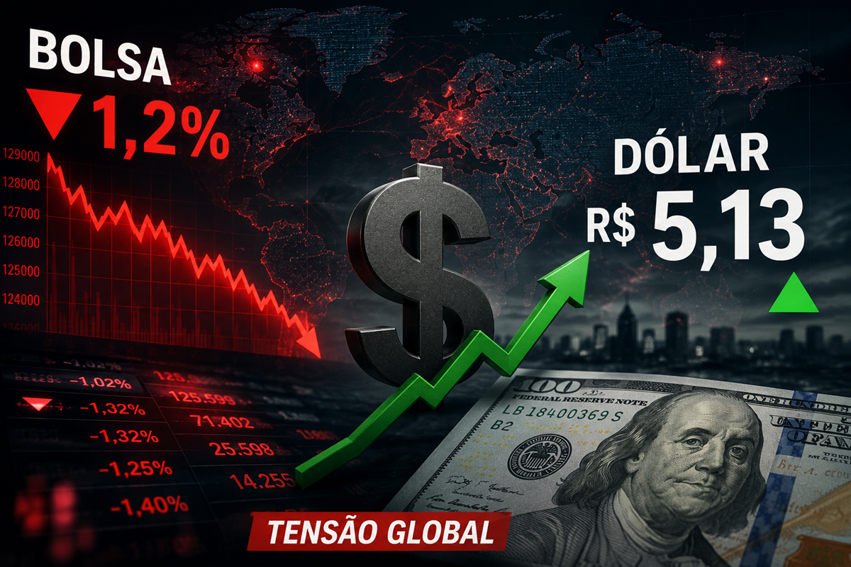 Mercados globais registram forte volatilidade após aumento da tensão internacional