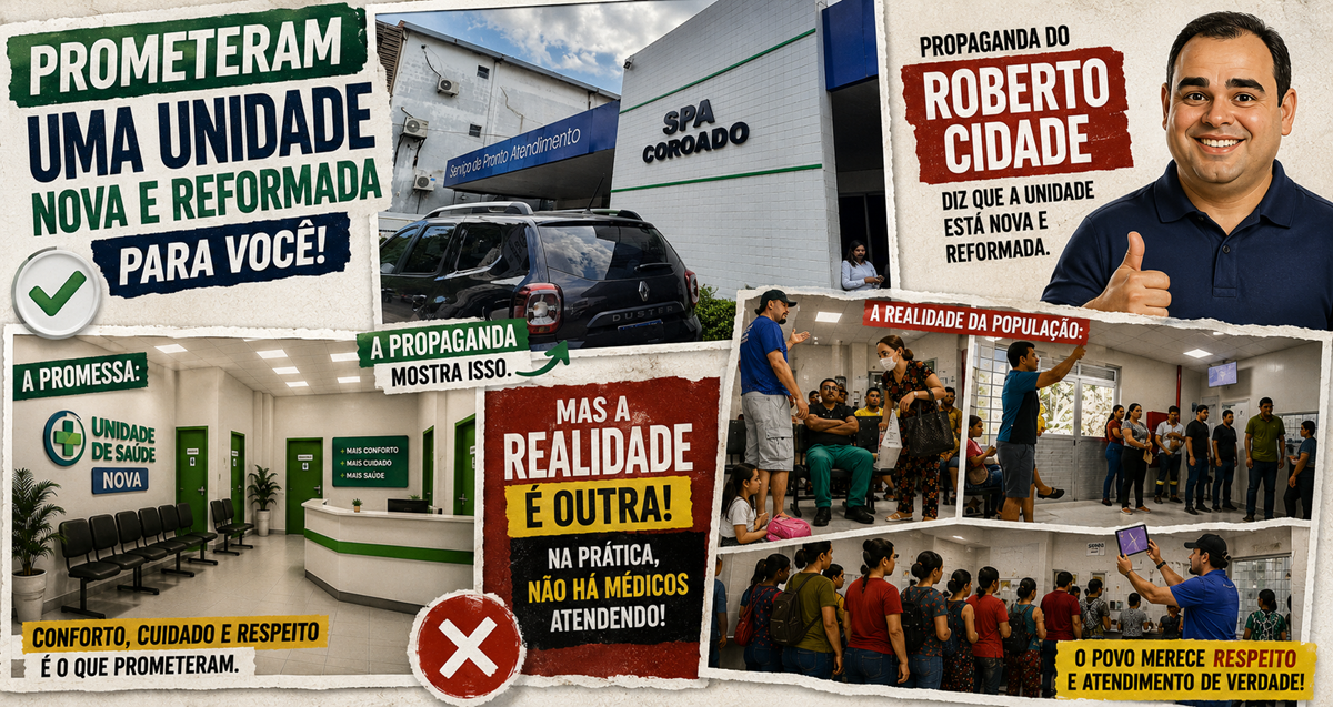 Demora e filas no SPA do Coroado geram críticas após revitalização