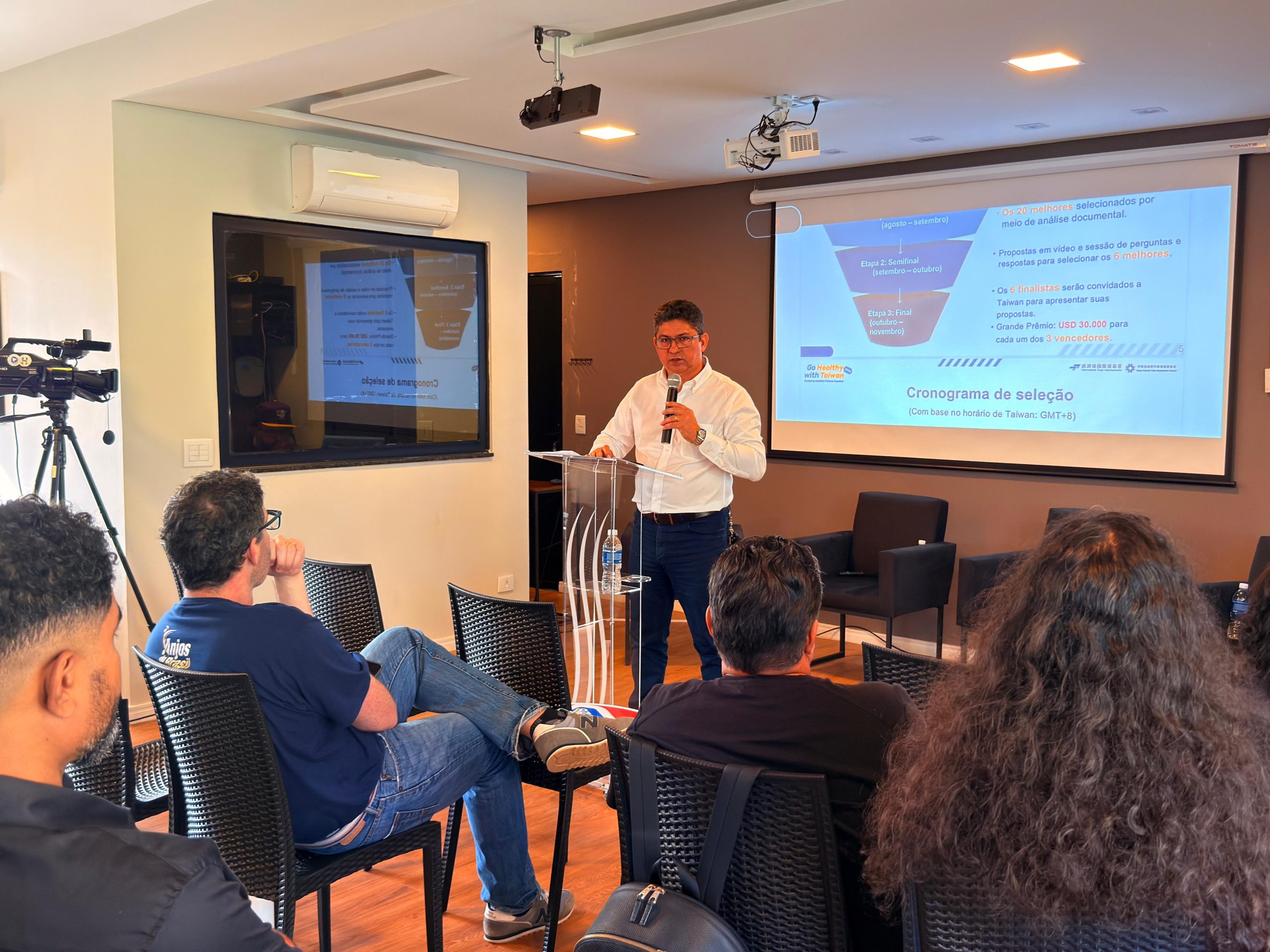 Programa Go Healthy with Taiwan 2026 oferece apoio a projetos brasileiros inovadores