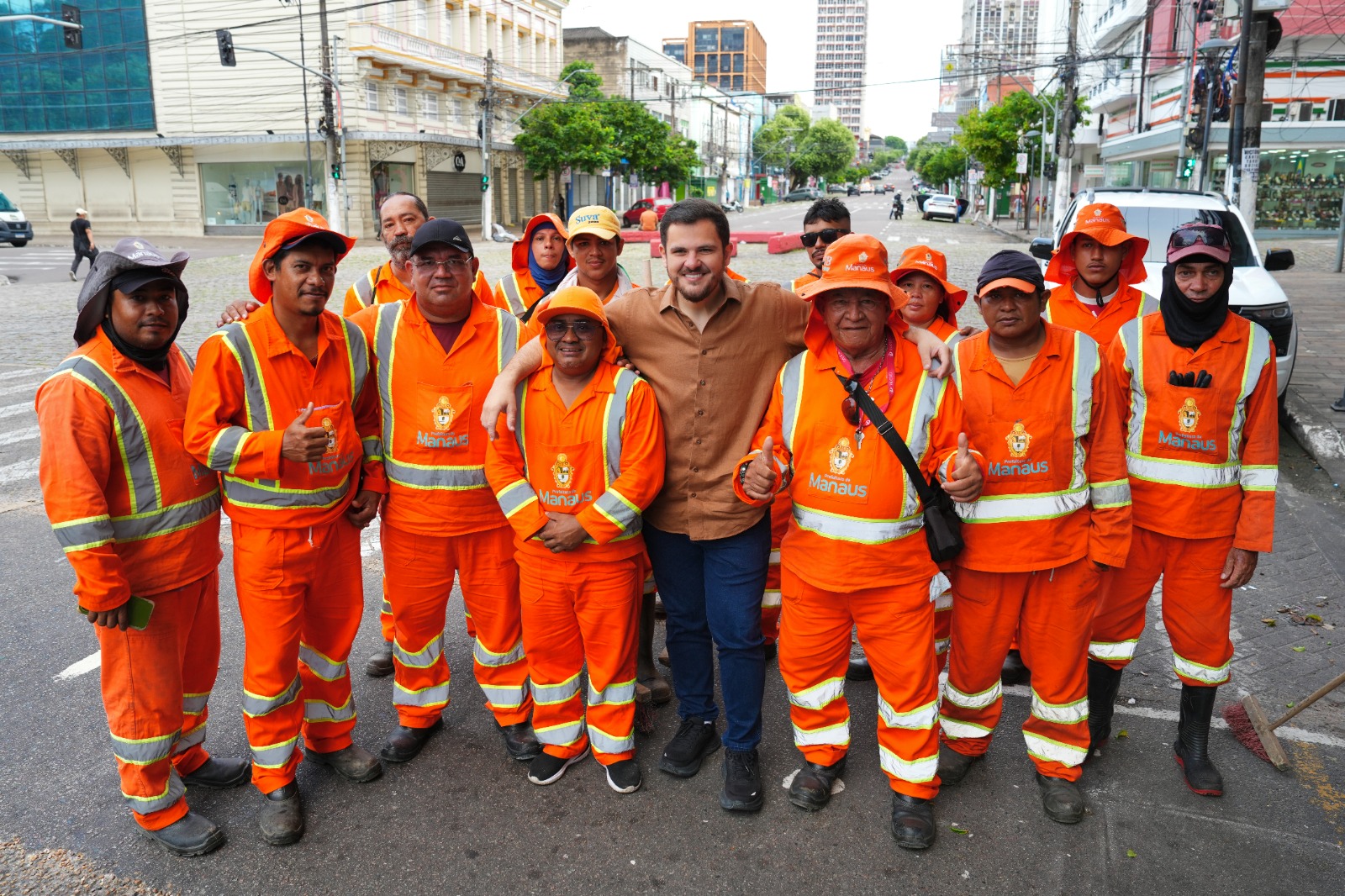 Renato Junior reforça compromisso com limpeza e qualidade de vida em Manaus