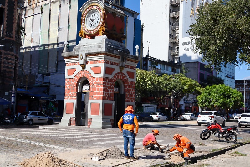 Prefeitura mantém ações integradas para revitalizar o Centro Histórico de Manaus