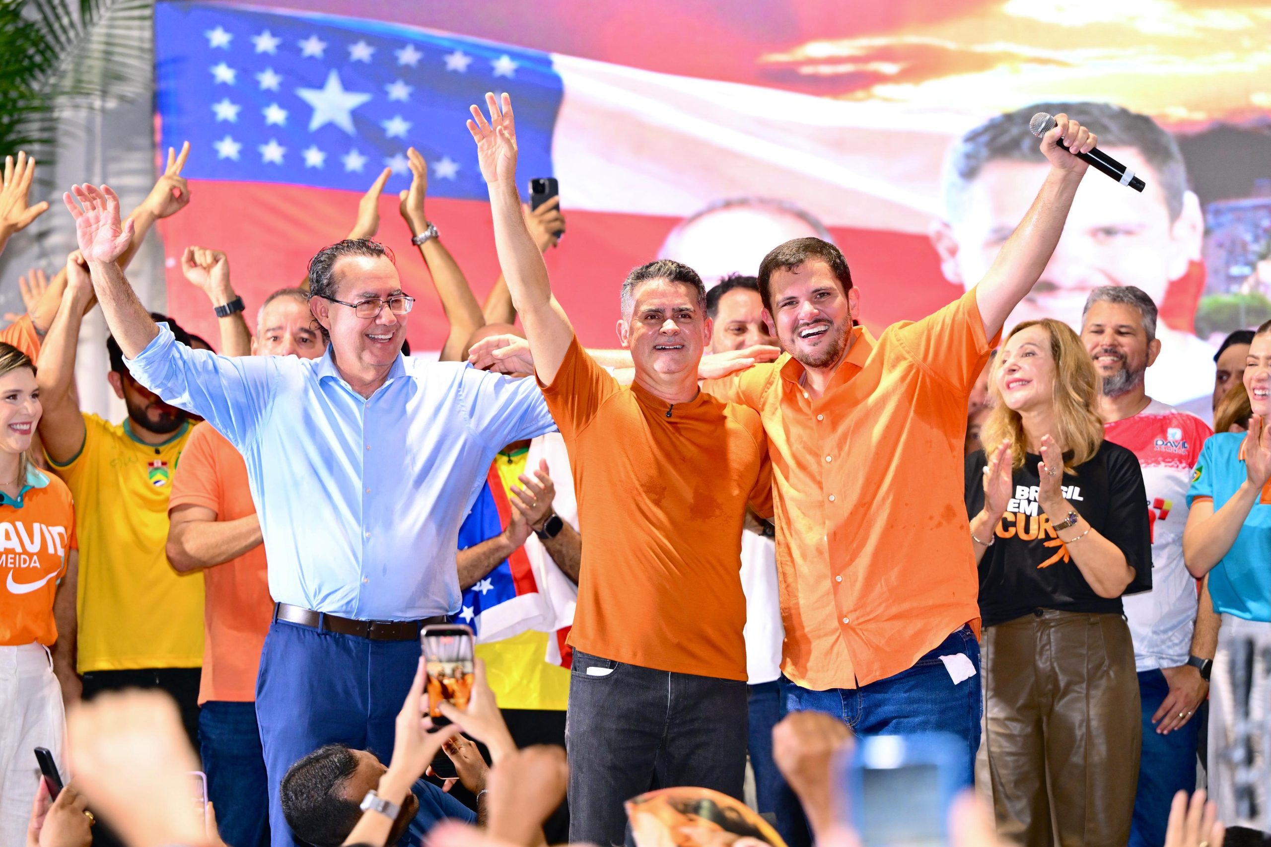 Convenção da aliança liderada por David Almeida reúne partidos para Eleições 2026