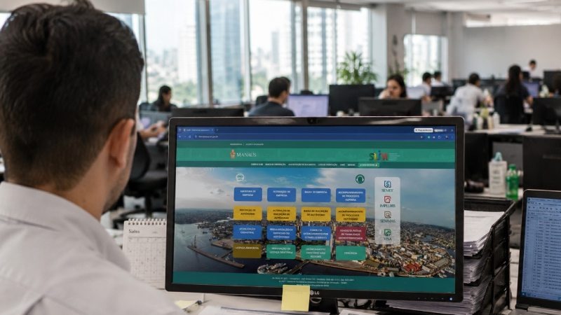 Digitalização dos serviços públicos transforma abertura de empresas em Manaus