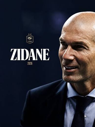 Seleção francesa inicia nova era com Zidane no comando até 2030
