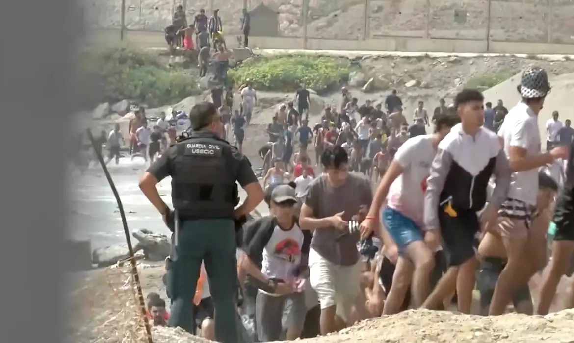 Espanha reforça segurança em Ceuta após entrada em massa de migrantes