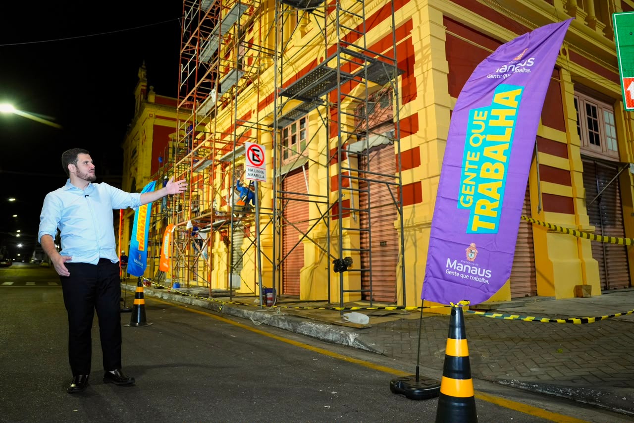 Mercado Adolpho Lisboa avança na recuperação e preservação em Manaus