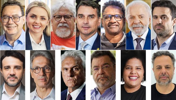 Lula, Flávio Bolsonaro, Caiado e Zema movimentam agenda eleitoral desta sexta