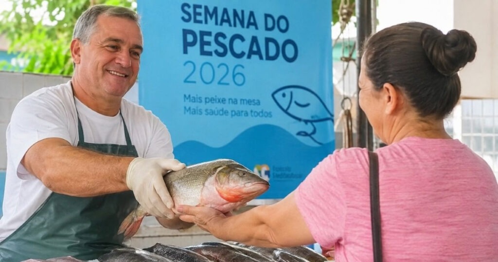 Semana do Pescado: campanha une saúde, cultura e gastronomia