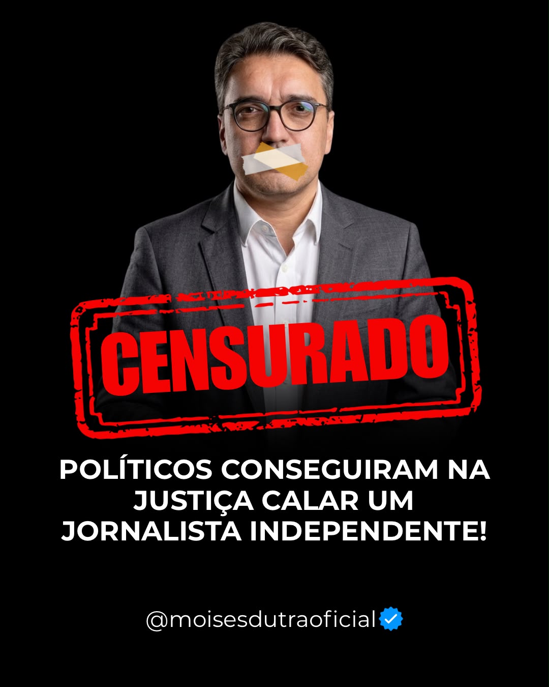 Moisés Dutra afirma que processo discute liberdade de imprensa