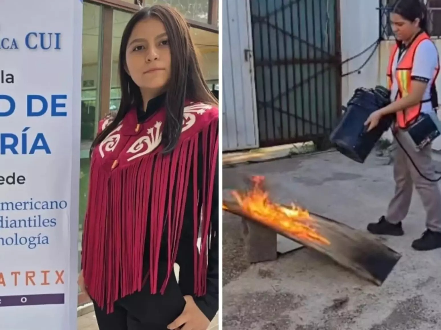 Ciência: adolescente cria aparelho que usa som para combater chamas